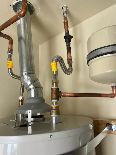 Water heater installation and plumbing repair in Argay